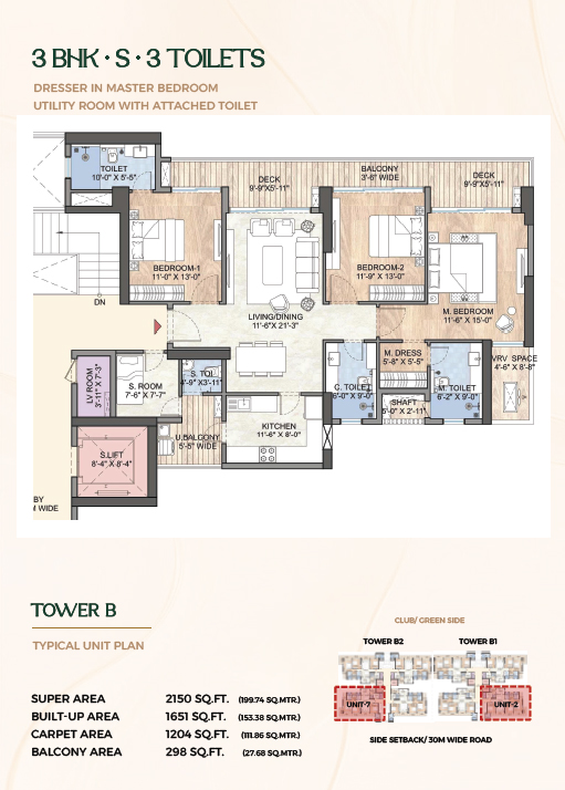 rosemont residency floor plan